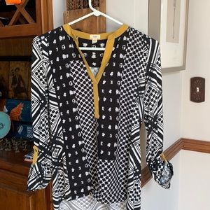 Tiny for‎ Anthropologie tie up sleeve doggie shirt. New without tags